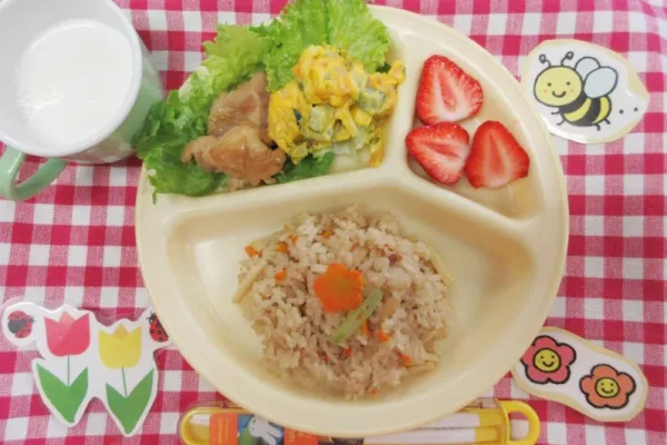 4月誕生会メニュー