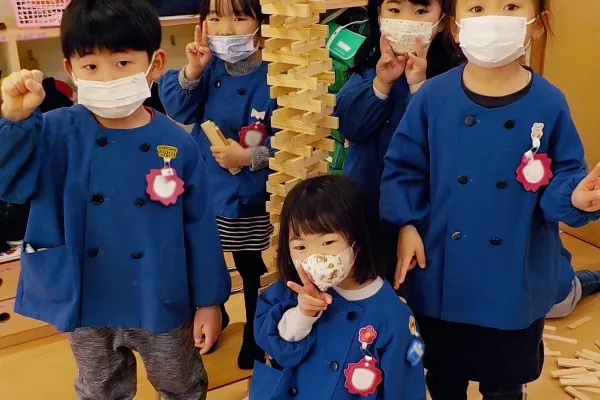 こんなに高く積めました！