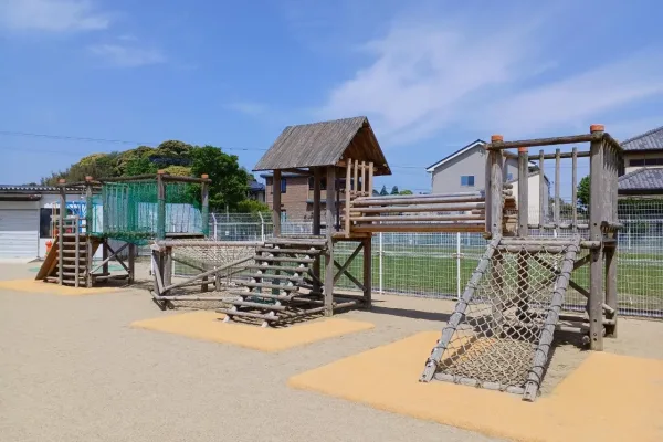 アスレチックもあります