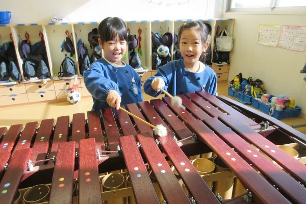 楽器遊びをしたよ！